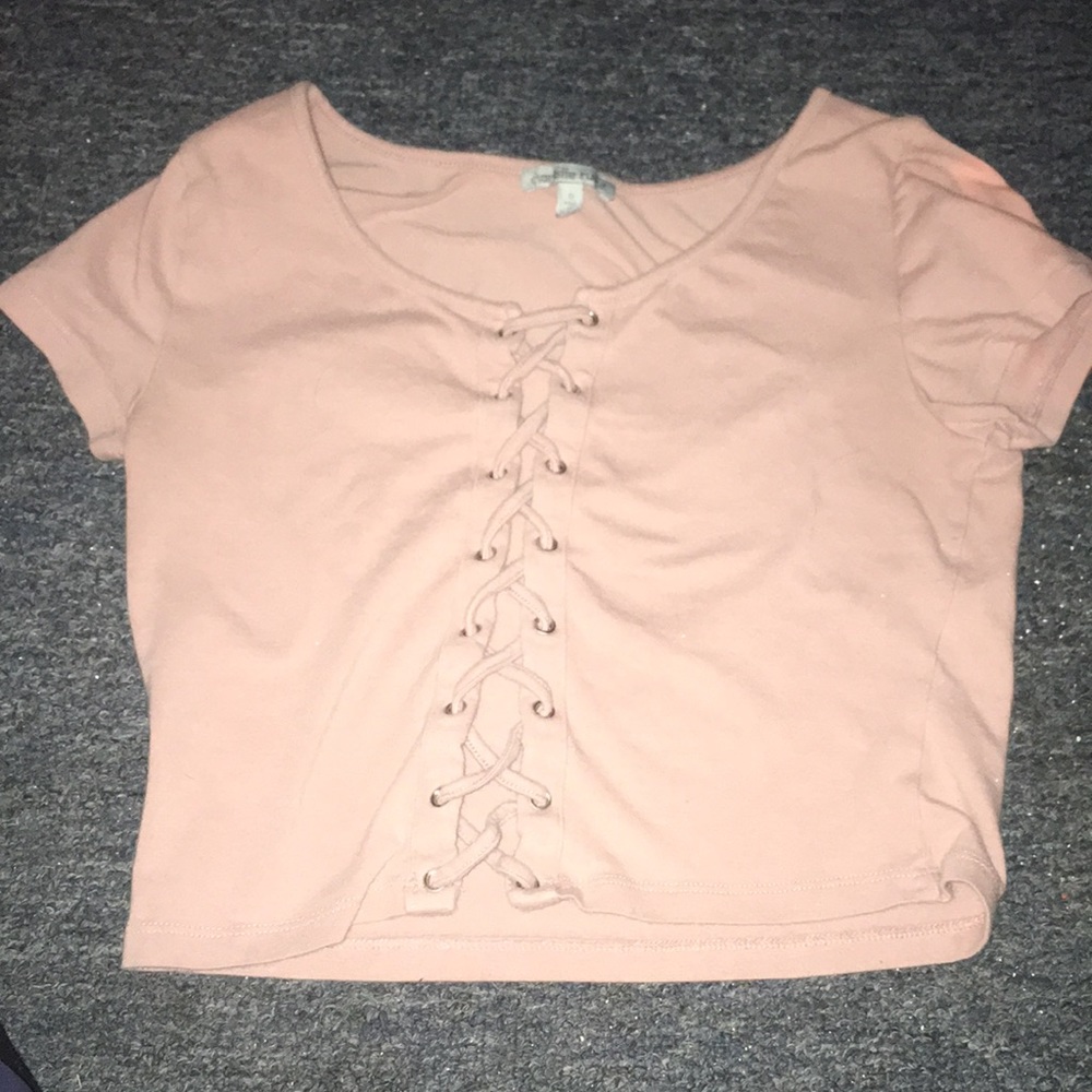 Charlotte Russe pink woman’s small top